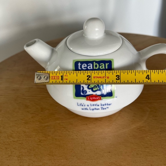 Lipton Teabar Tea Set Pot Cup Lid Rare Ceramic - Picture 8 of 9